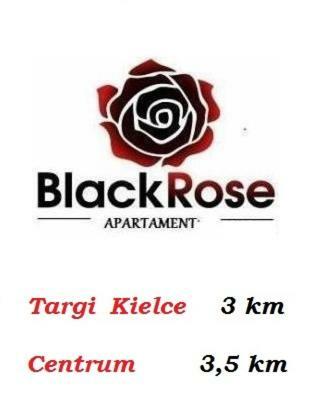 Black Rose Apartament Targi 3 Km, F-Ry Vat Kielce Exterior foto
